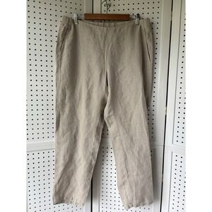 J.jill Linen Tan Women's Pants